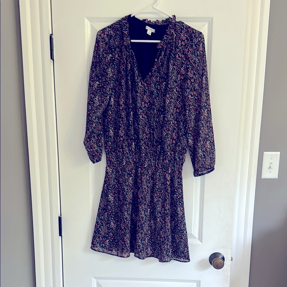 J.Crew Mercantile Navy Floral Dress, Size S